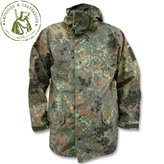 Дождевик куртка мембранная BW Flecktarn