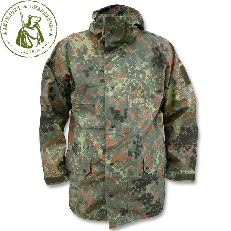 Дождевик куртка мембранная BW Flecktarn