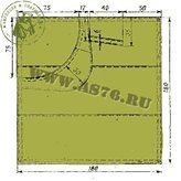 Плащ палатка армейская СССР