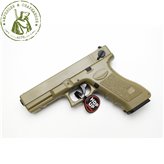 Пистолет страйкбольный CM030 Glock 18c Coyote
