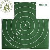 Мишень Remington №4 грудная 500х500 зеленая