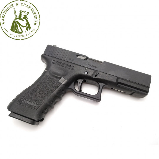 Пистолет для страйкбола Glock-17 gen3 WE
