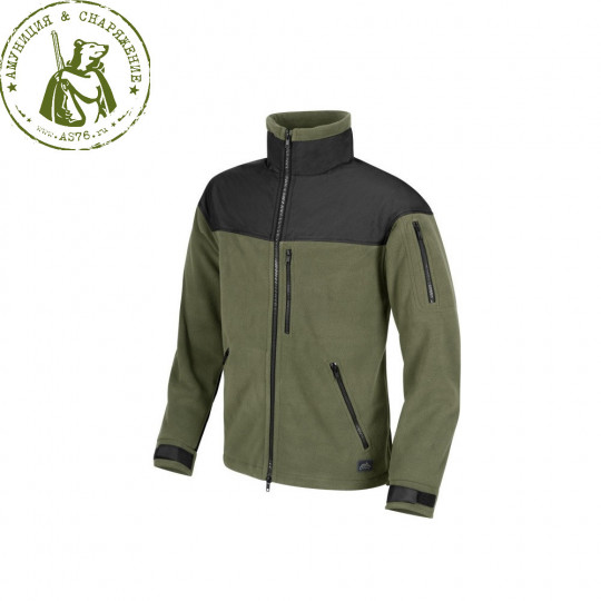 Куртка Helikon Classic Army Fleece Olive Green-Black