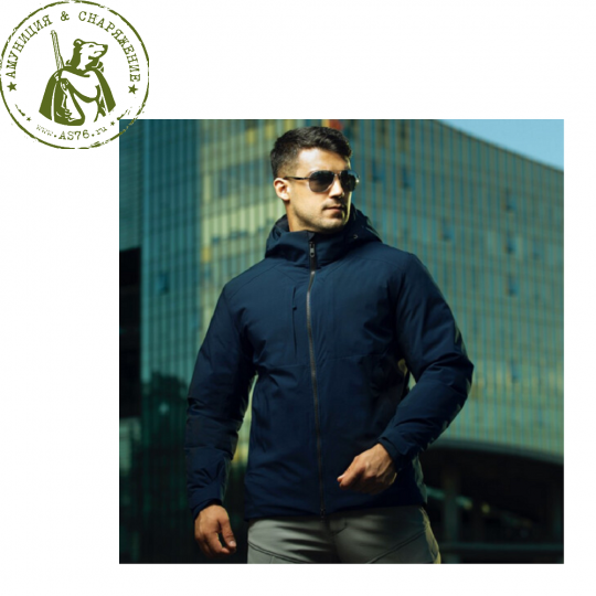 Куртка тактическая зимняя Dragon Tooth ICH SBD Dark Night Blue