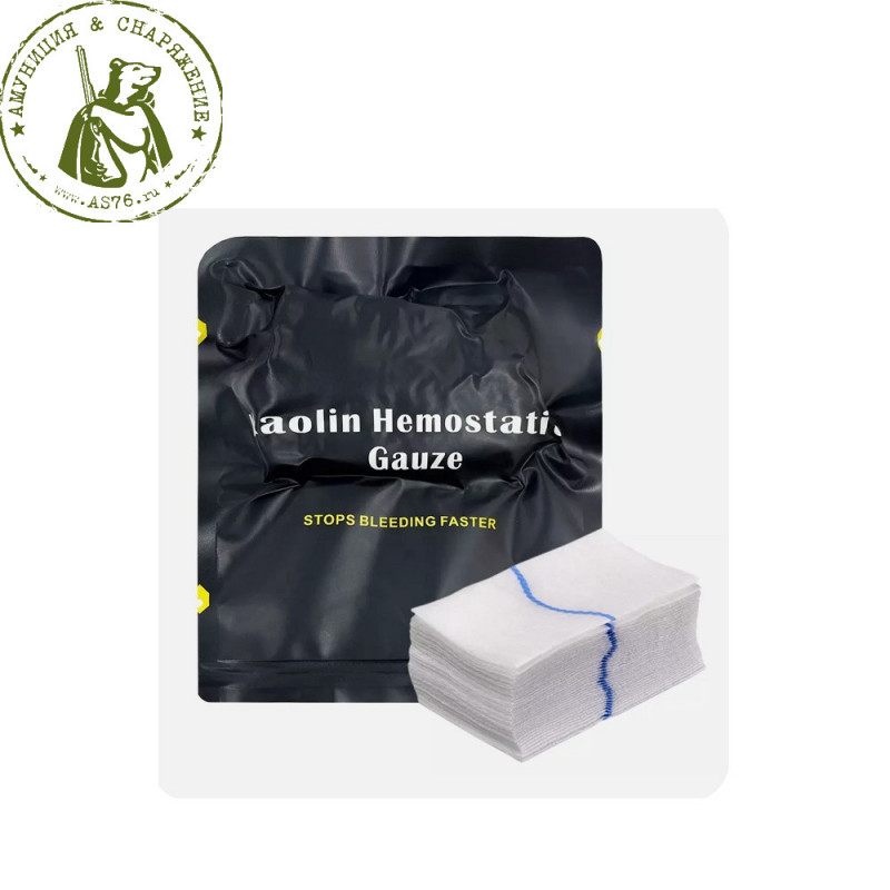 Повязка гемостатическая Kaolin hemostatic gauze