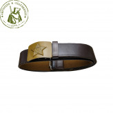 Ремень СССР пряжка со звездой брезент ПВХ