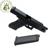 Пистолет страйкбольный KJW Glock G17 GBB KP-17