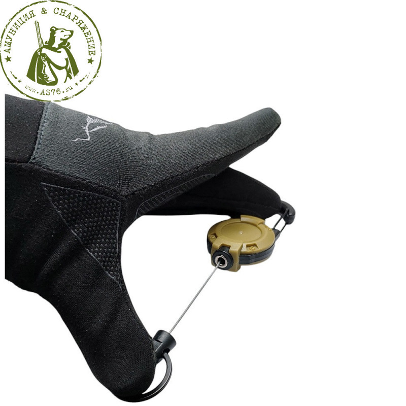 Брелок карабин страховочный шнур