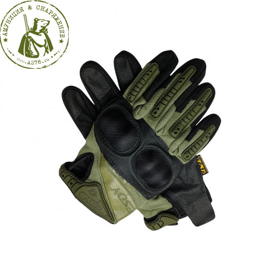 Перчатки тактические с защитой костяшек Mechanix Esdy Oliva реплика