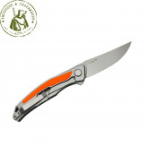 Нож SHB складной флиппер карбон