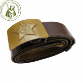 Ремень СССР пряжка со звездой брезент ПВХ