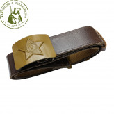 Ремень СССР пряжка со звездой брезент ПВХ