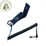 Шнур витой страховочный черный