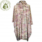 Пончо дождевик камуфлированное мультикам