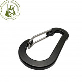 Карабин 5х2,6 см черный