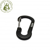 Карабин 5х2,6 см черный