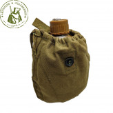 Фляга армейская с чехлом