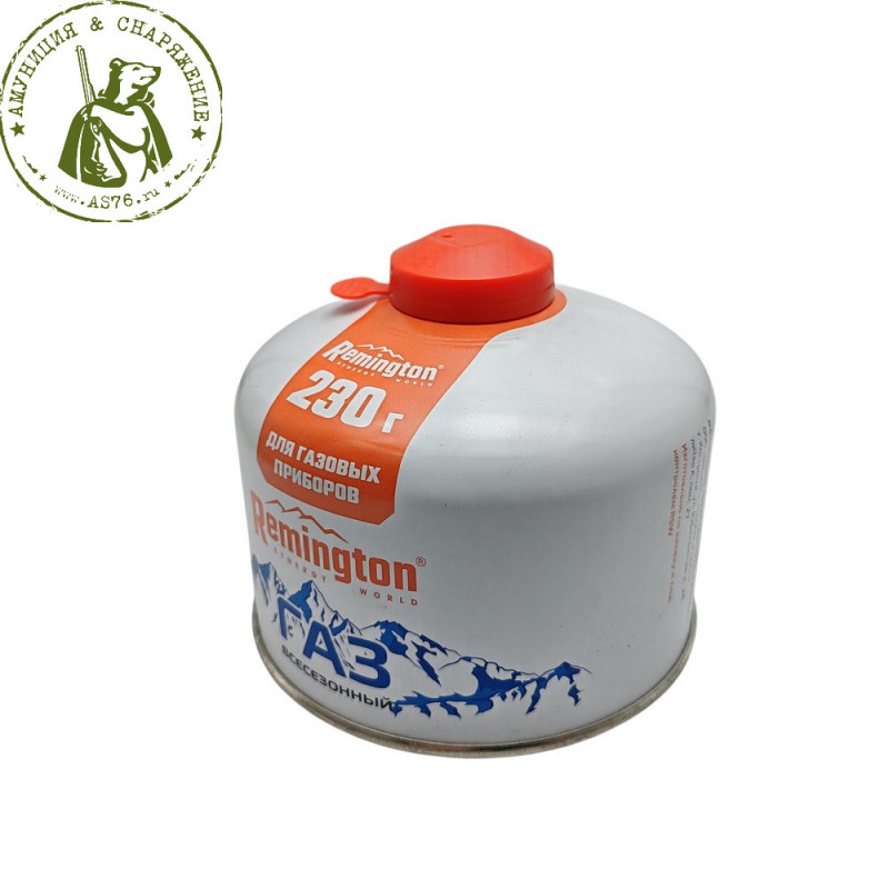 Баллон газовый Remington резьбовой 230 г
