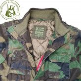 Куртка детская Mil-Tec M-65 Woodland