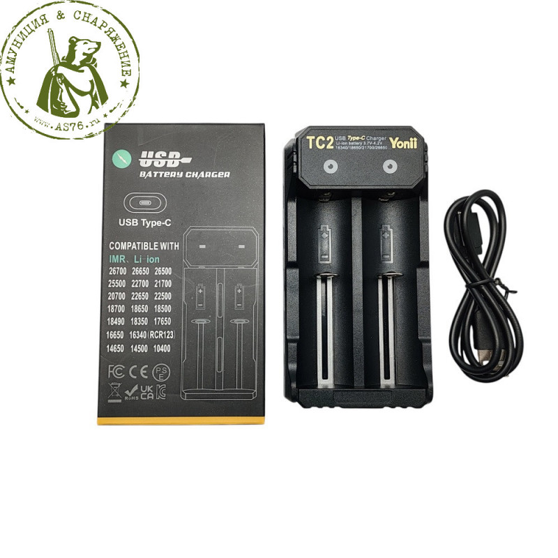 Зарядное устройство Yonii TC2 USB Charger Type-C