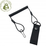 Шнур витой страховочный черный