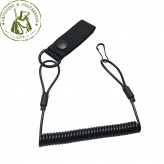 Шнур витой страховочный черный