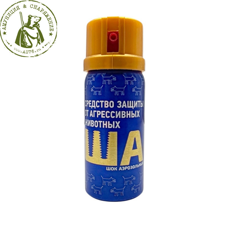 Баллончик перцовый ША от животных OC+ горчица