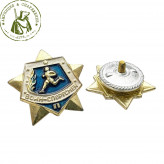 Значок Воин спортсмен II степени