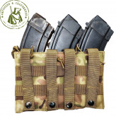 Подсумок АК тройной открытый Multicam