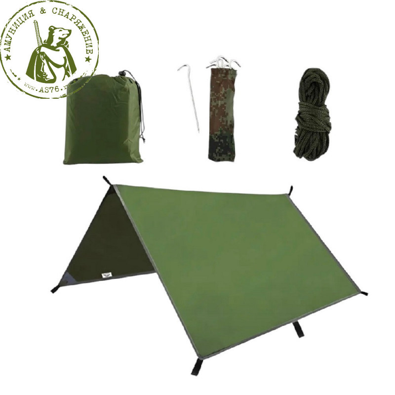 Тент бивак 3х3 м с колышками