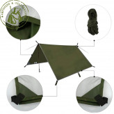 Тент бивак 3х3 м с колышками