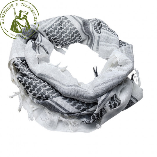 Арафатка шемаг Белая Черная