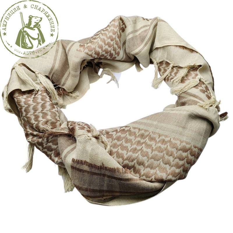 Арафатка шемаг тактическая мужская Tactical Tan/Black