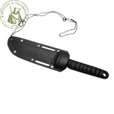 Нож с фиксированным лезвием 9CR18 ножны пластик