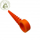 Колышек для палатки с резьбой оранжевый