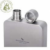 Фляга титановая Boundless Voyage BV 400 ml